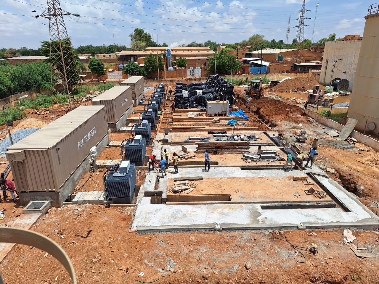 Centrale diesel Niamey · 3 postes de livraison